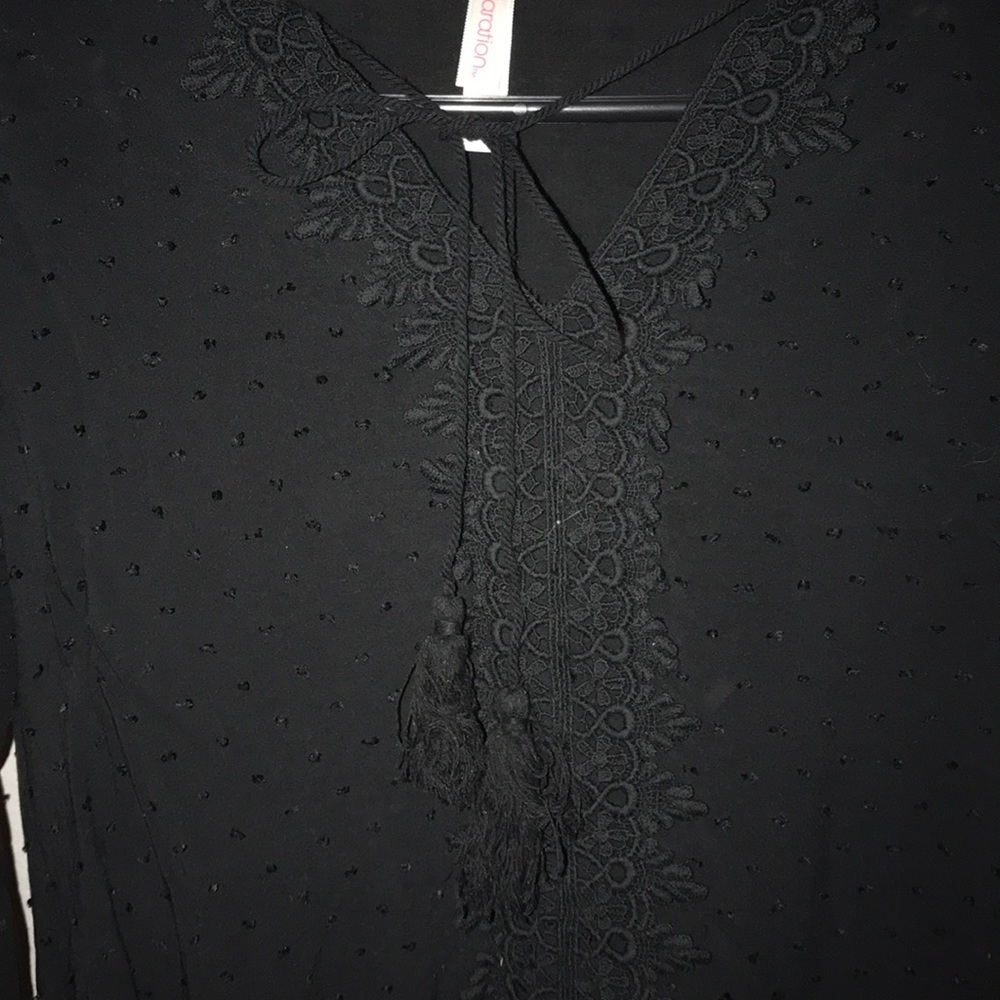 Long sleeve blouse